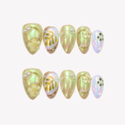 Flora’s Breath - Ersa Nails Jade White PressOnNails