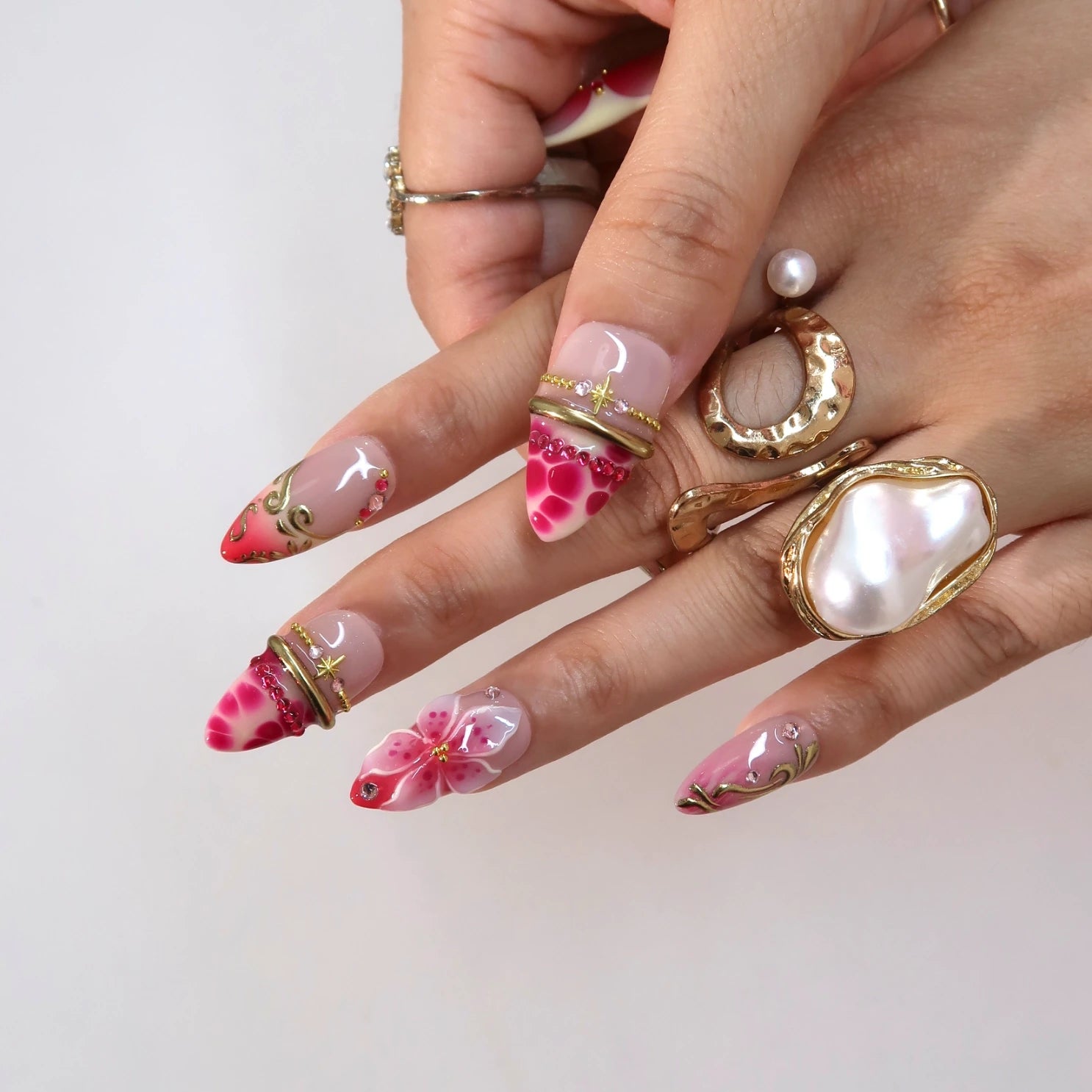Forever Framed - Ersa Nails Pink Nude PressOnNails
