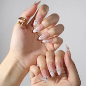 Forever Only - Ersa Nails Nude White PressOnNails