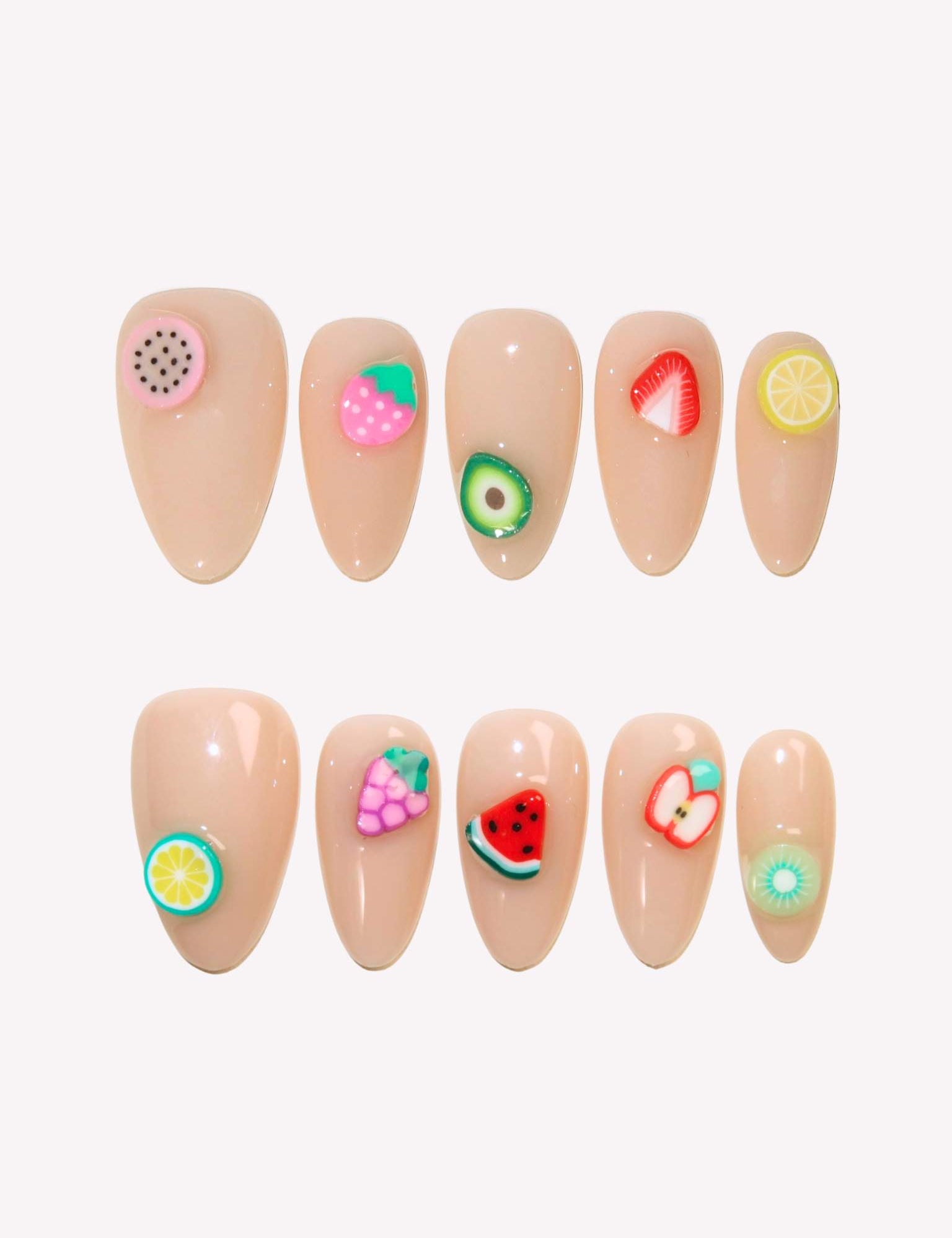 Fruit Candy - Ersa Nails Nude PressOnNails