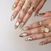 Gilded Memory - Ersa Nails Gold PressOnNails