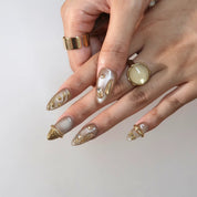 Gilded Memory - Ersa Nails Gold PressOnNails