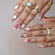 Glow Hour - Ersa Nails Nude Pink PressOnNails