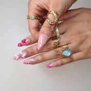 Going Wild - Ersa Nails Pink Nude PressOnNails
