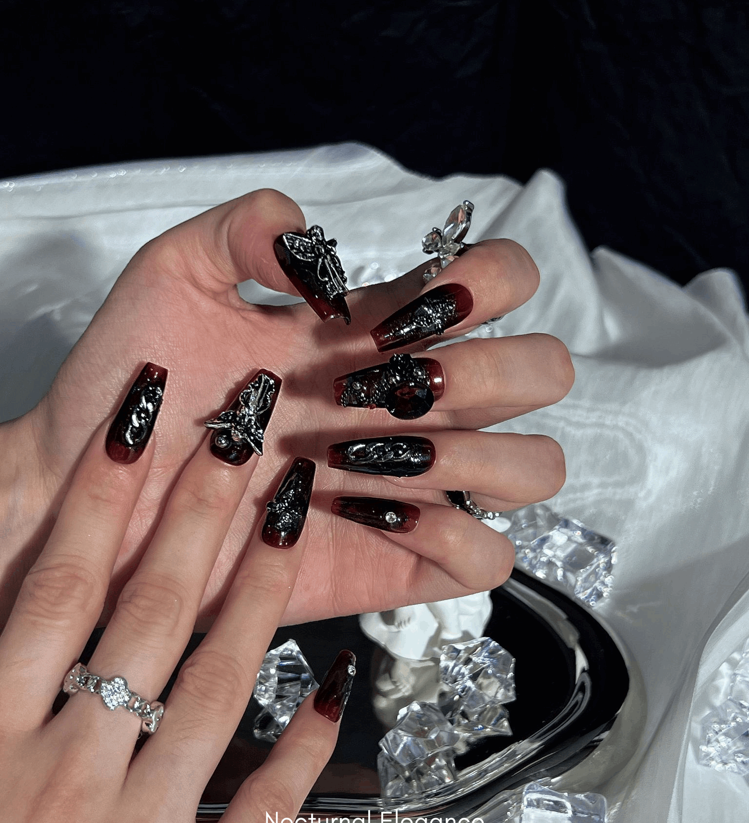 Goth To Death - ErsaNails PressOnNails Bundle