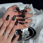 Goth To Death - ErsaNails PressOnNails Bundle