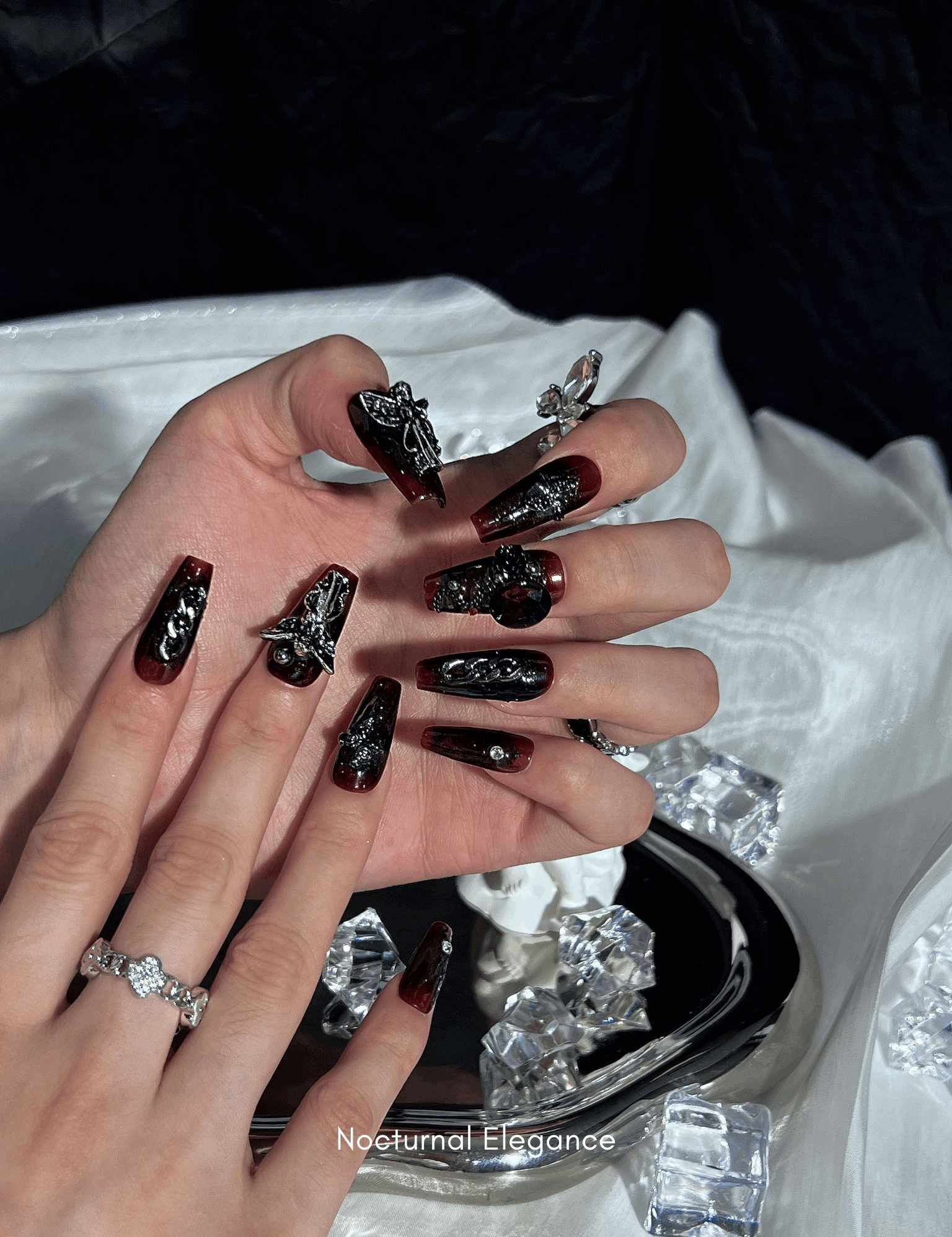 Goth To Death - ErsaNails PressOnNails Bundle