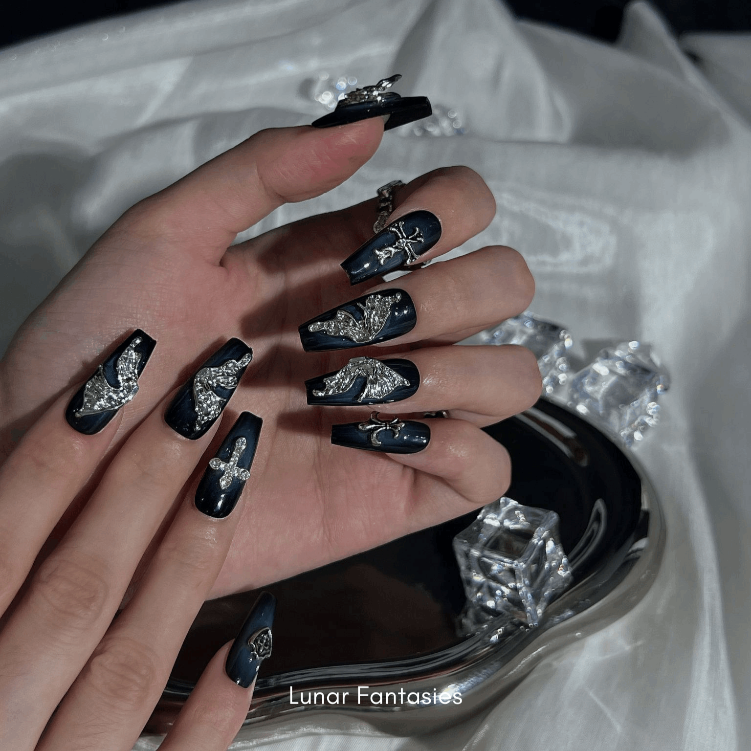 Goth To Death - ErsaNails PressOnNails Bundle