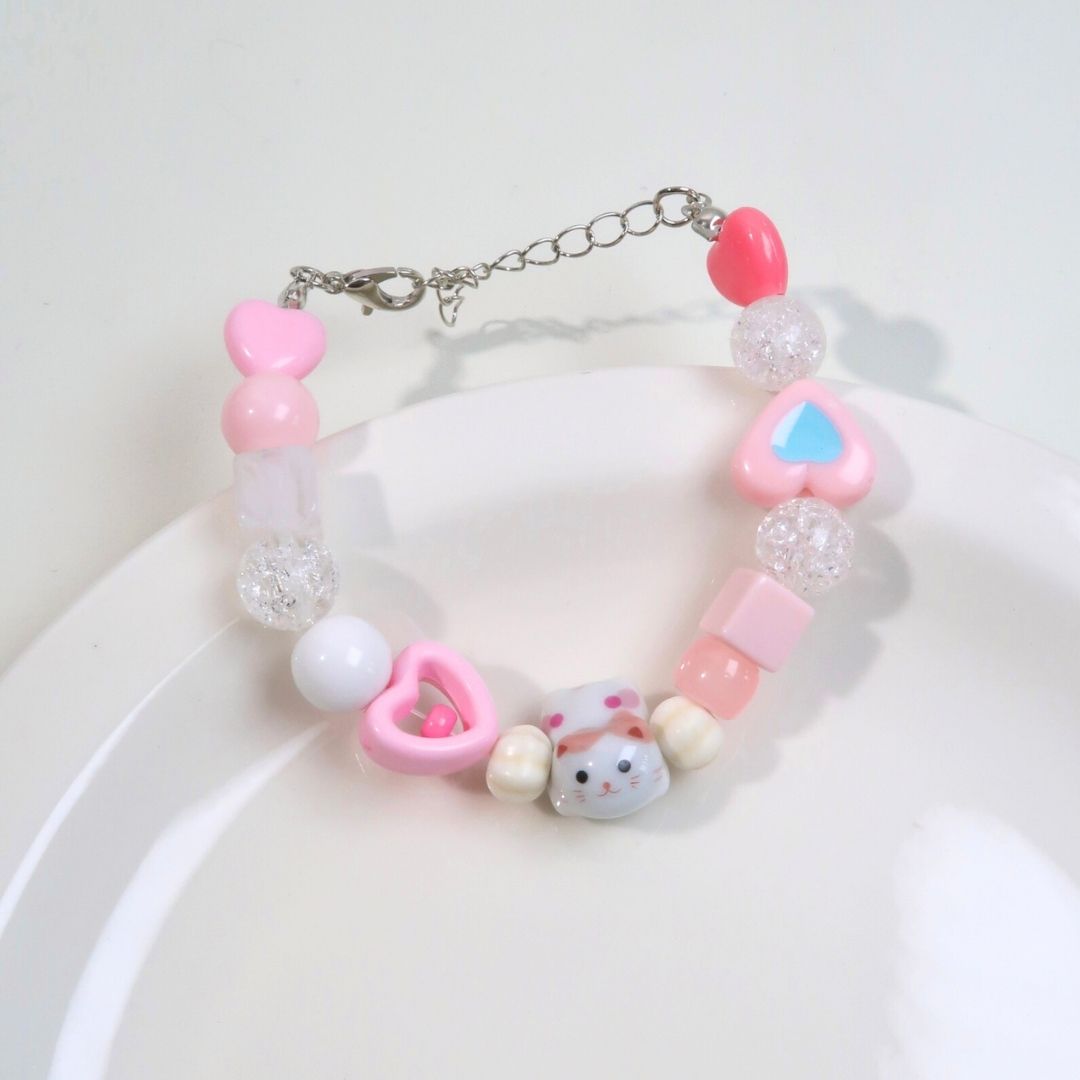 HandmadeBracelet-PinkKitty-ErsaNailsToolsandAccessoriesPressOnNails_2.jpg