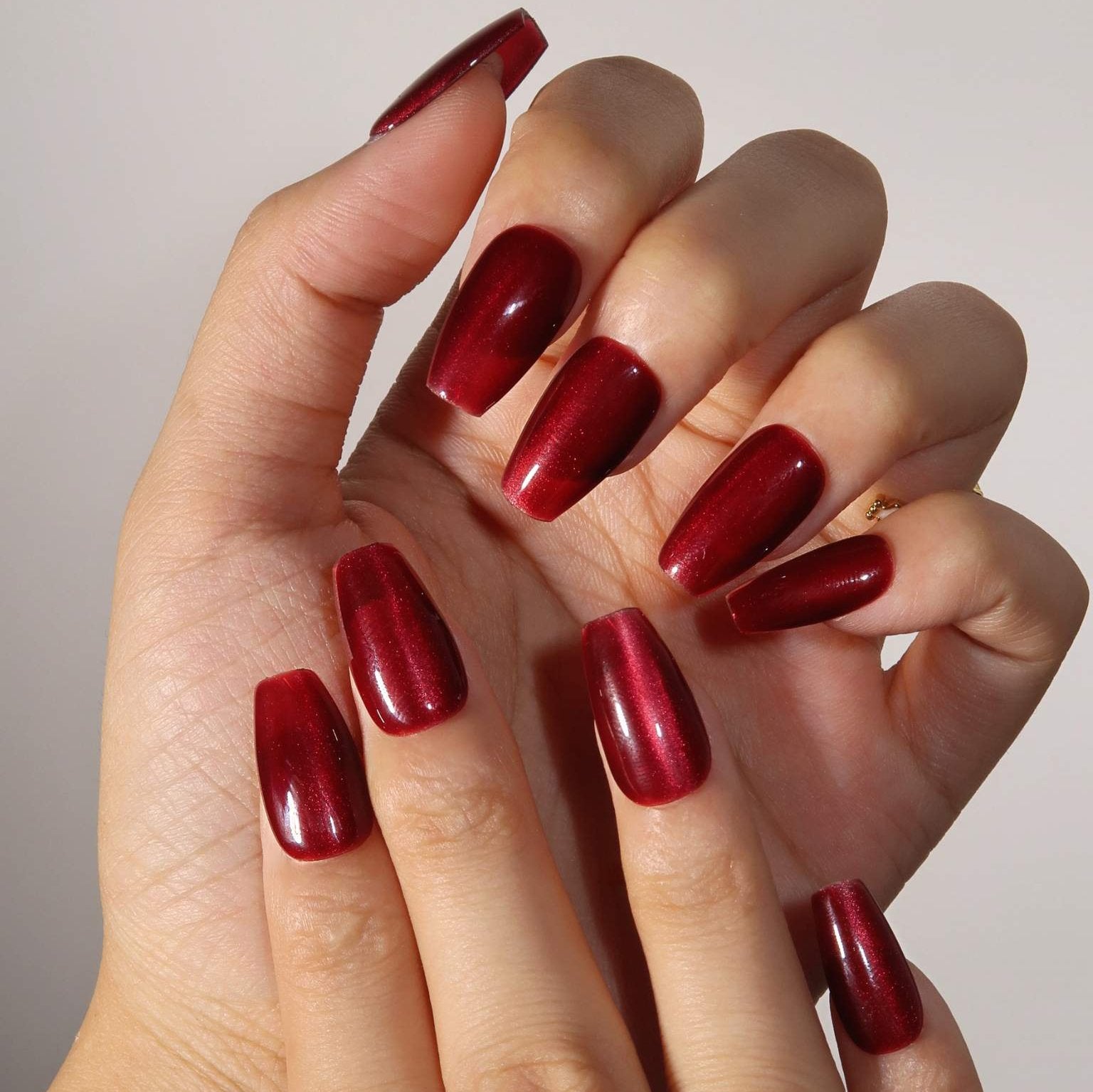 Hidden Gem - Ersa Nails Red PressOnNails