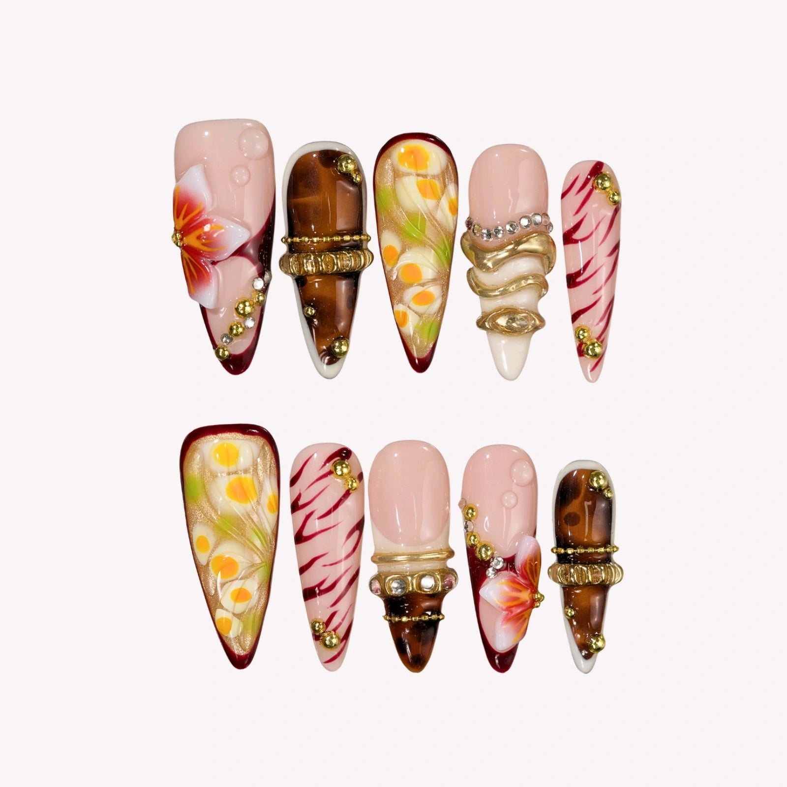 Hot & Sexy - Ersa Nails Red PressOnNails