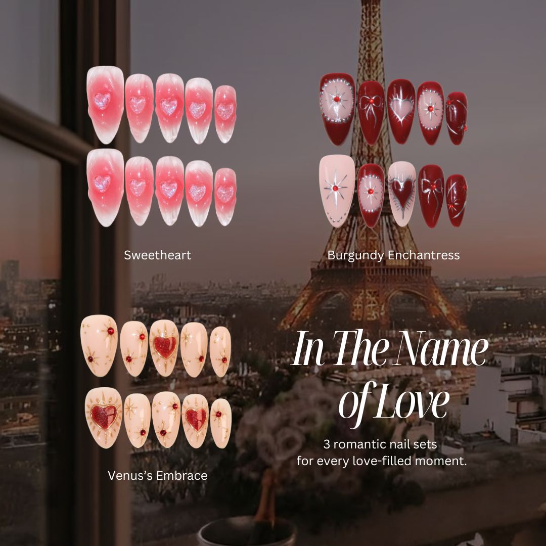 In The Name Of Love - ErsaNails PressOnNails Bundle