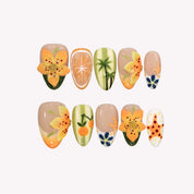 Just Sunshine - Ersa Nails Nude Orange PressOnNails
