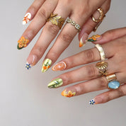 Just Sunshine - Ersa Nails Nude Orange PressOnNails
