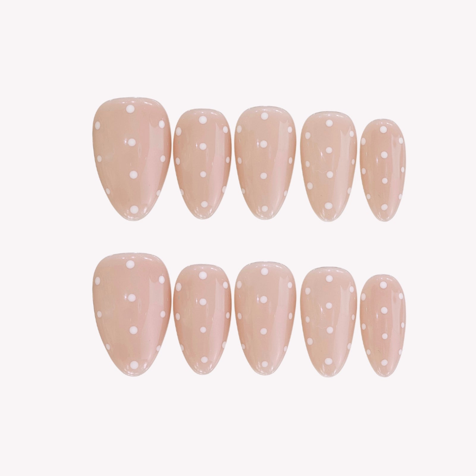 La Perle - Ersa Nails Orange Blue White PressOnNails