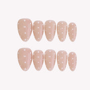 La Perle - Ersa Nails Orange Blue White PressOnNails