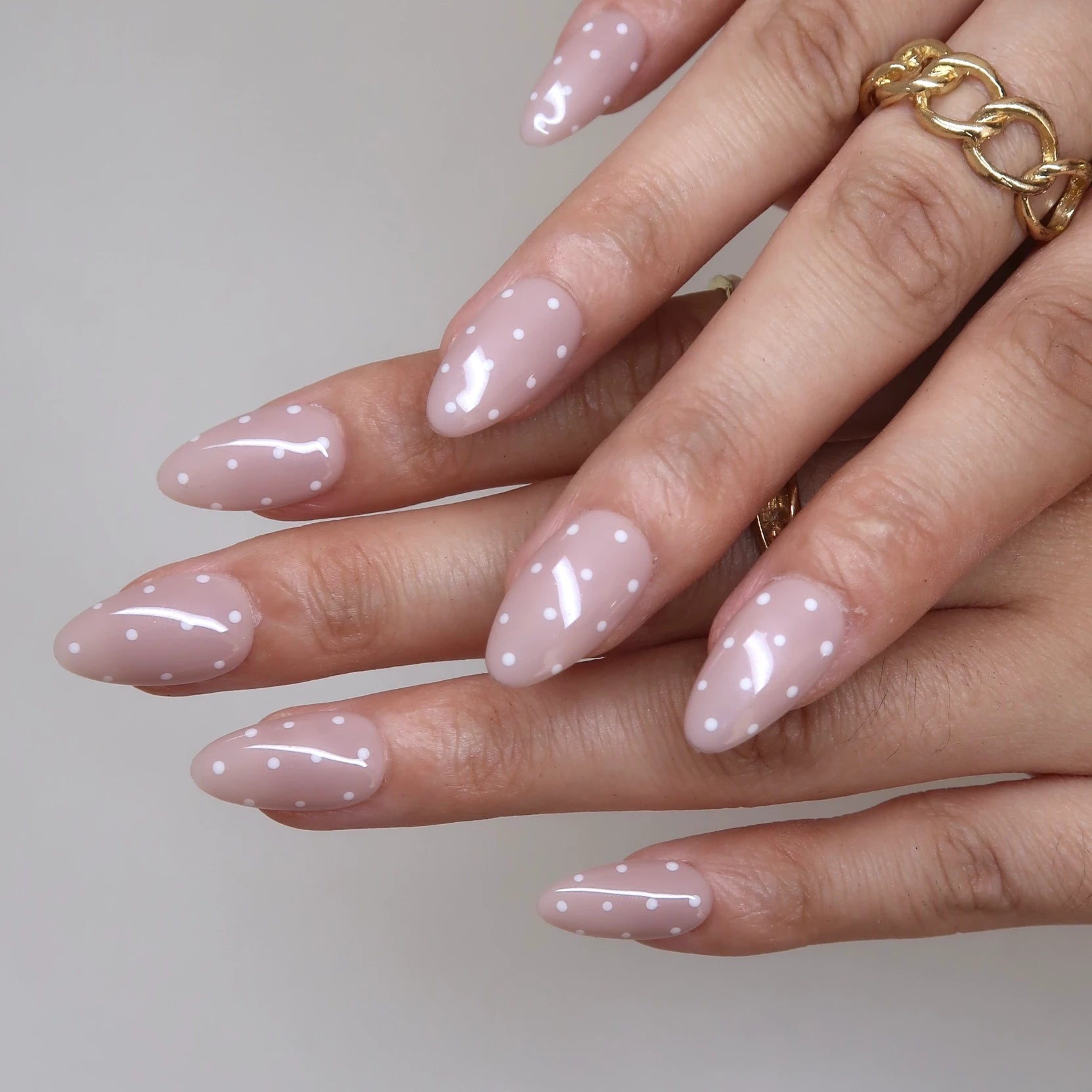 La Perle - Ersa Nails Orange Blue White PressOnNails