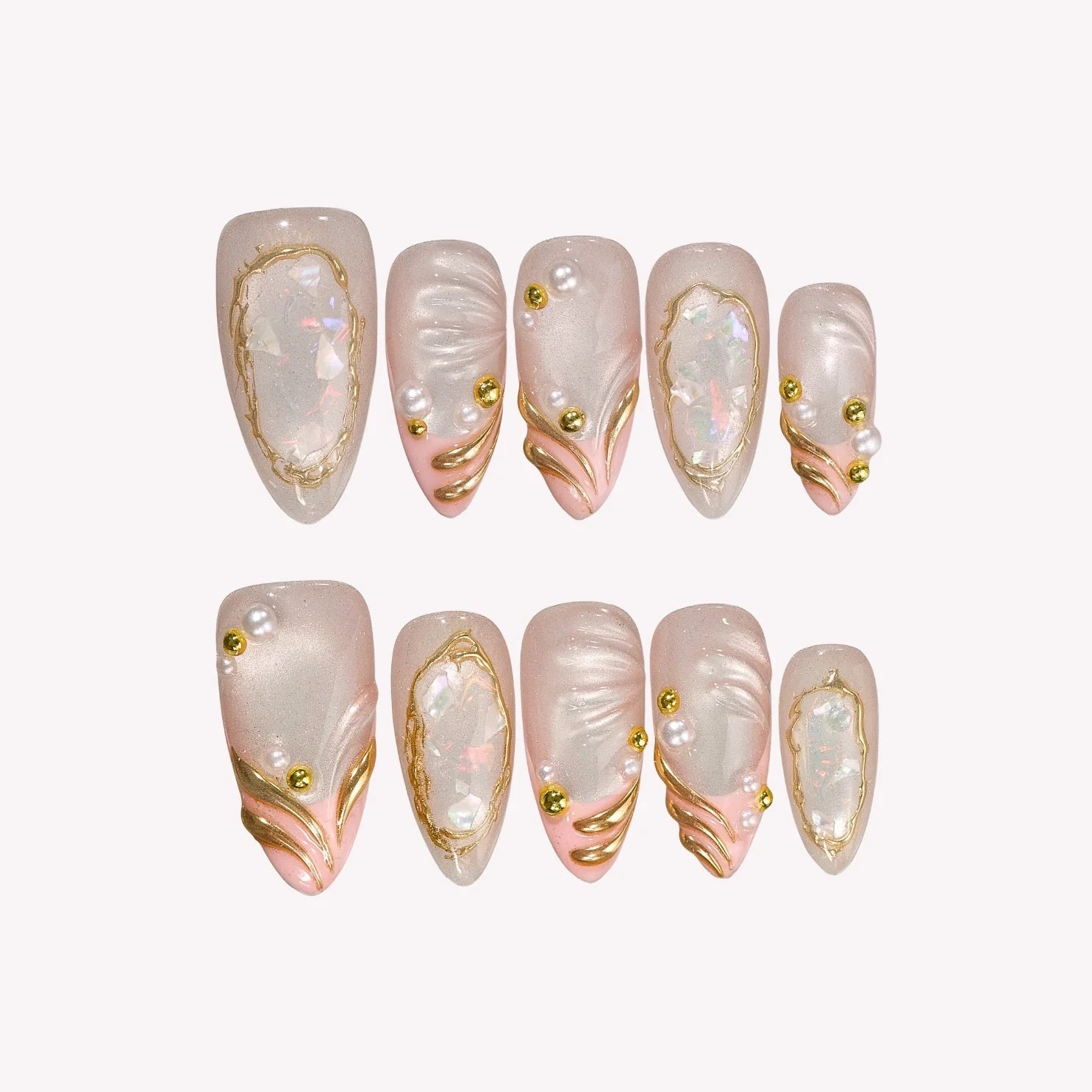 La Rosée - Ersa Nails Pink Nude PressOnNails