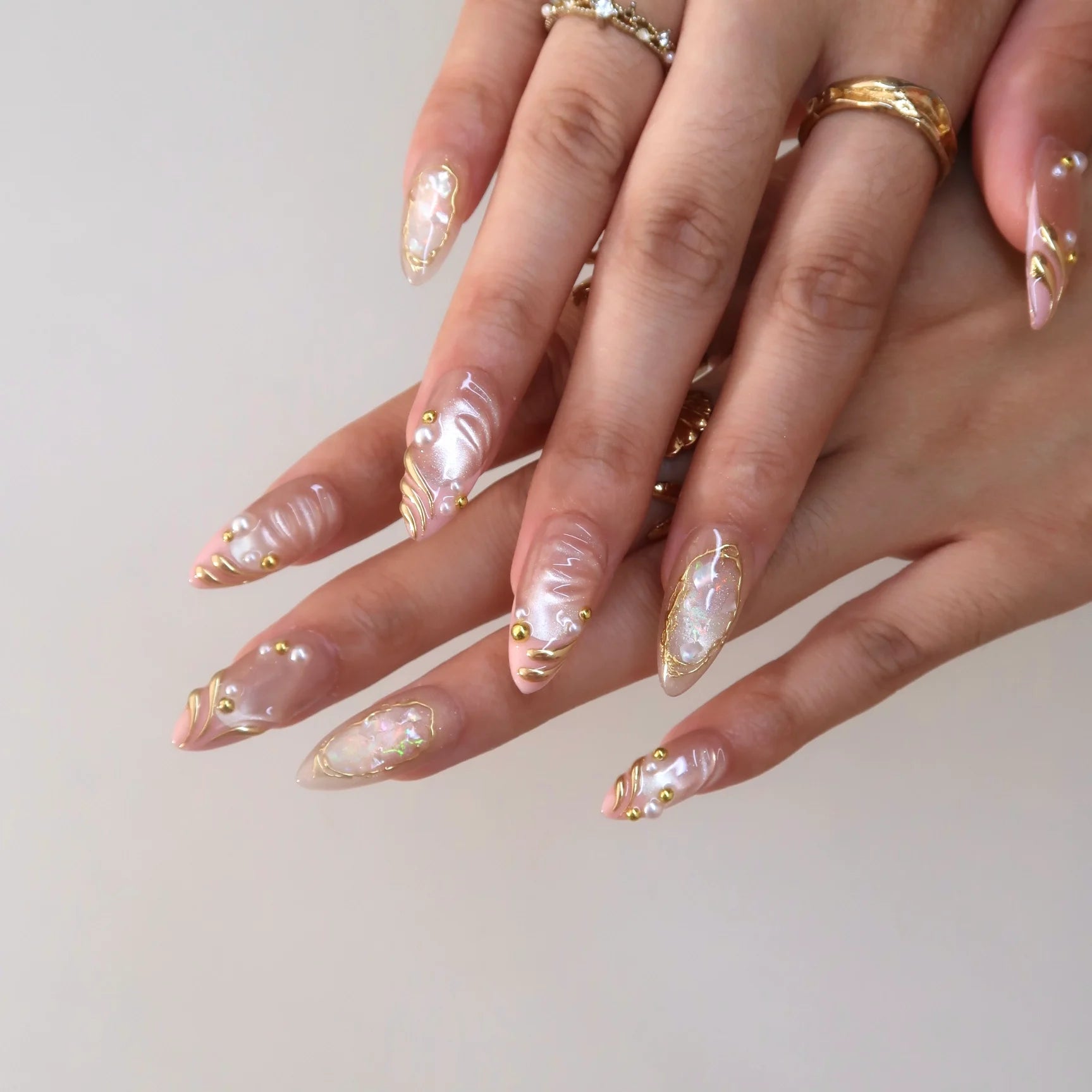 La Rosée - Ersa Nails Pink Nude PressOnNails