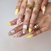 Limoncello - Ersa Nails Yellow Nude PressOnNails