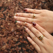 Little Moments - Ersa Nails Nude Brown PressOnNails