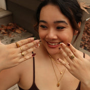 Little Moments - Ersa Nails Nude Brown PressOnNails