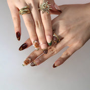 Little Moments - Ersa Nails Nude Brown PressOnNails