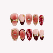 Mellow - Ersa Nails Nude Red PressOnNails