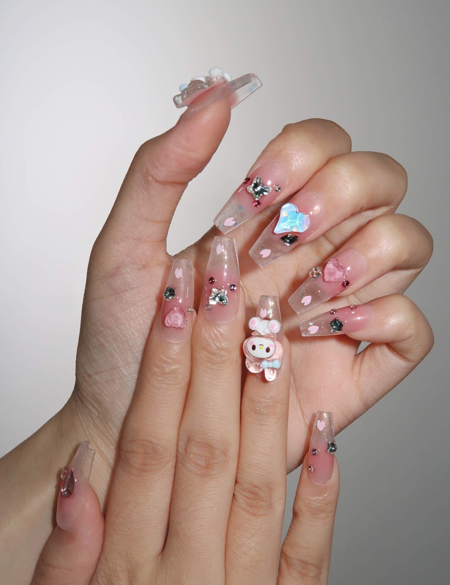 Melody Magic - Ersa Nails Pink PressOnNails