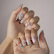 Mermaid's Melody - Ersa Nails Pink Nude PressOnNails