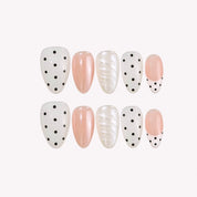 Milky Pearl - Ersa Nails Nude White PressOnNails