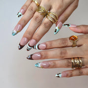 Mint To Be - Ersa Nails Nude Blue PressOnNails