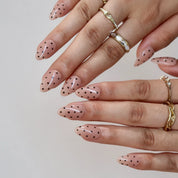 Mocha Dot - Ersa Nails Nude PressOnNails