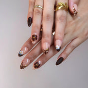 Mocha Mood - Ersa Nails Nude Brown PressOnNails