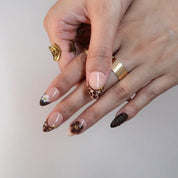 Mocha Mood - Ersa Nails Nude Brown PressOnNails