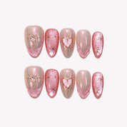 Moonlit Romance - Ersa Nails Pink PressOnNails