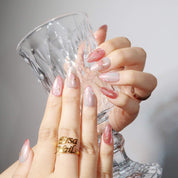 Moonlit Romance - Ersa Nails Pink PressOnNails