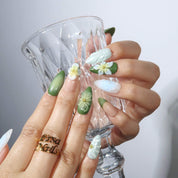 Morning Dew - Ersa Nails Jade White PressOnNails