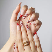 Much Love - Ersa Nails Nude Red PressOnNails