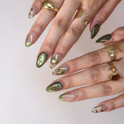 New Leaf - Ersa Nails Nude Jade PressOnNails