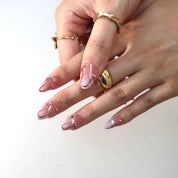 Peach Jelly - Ersa Nails Nude Pink PressOnNails