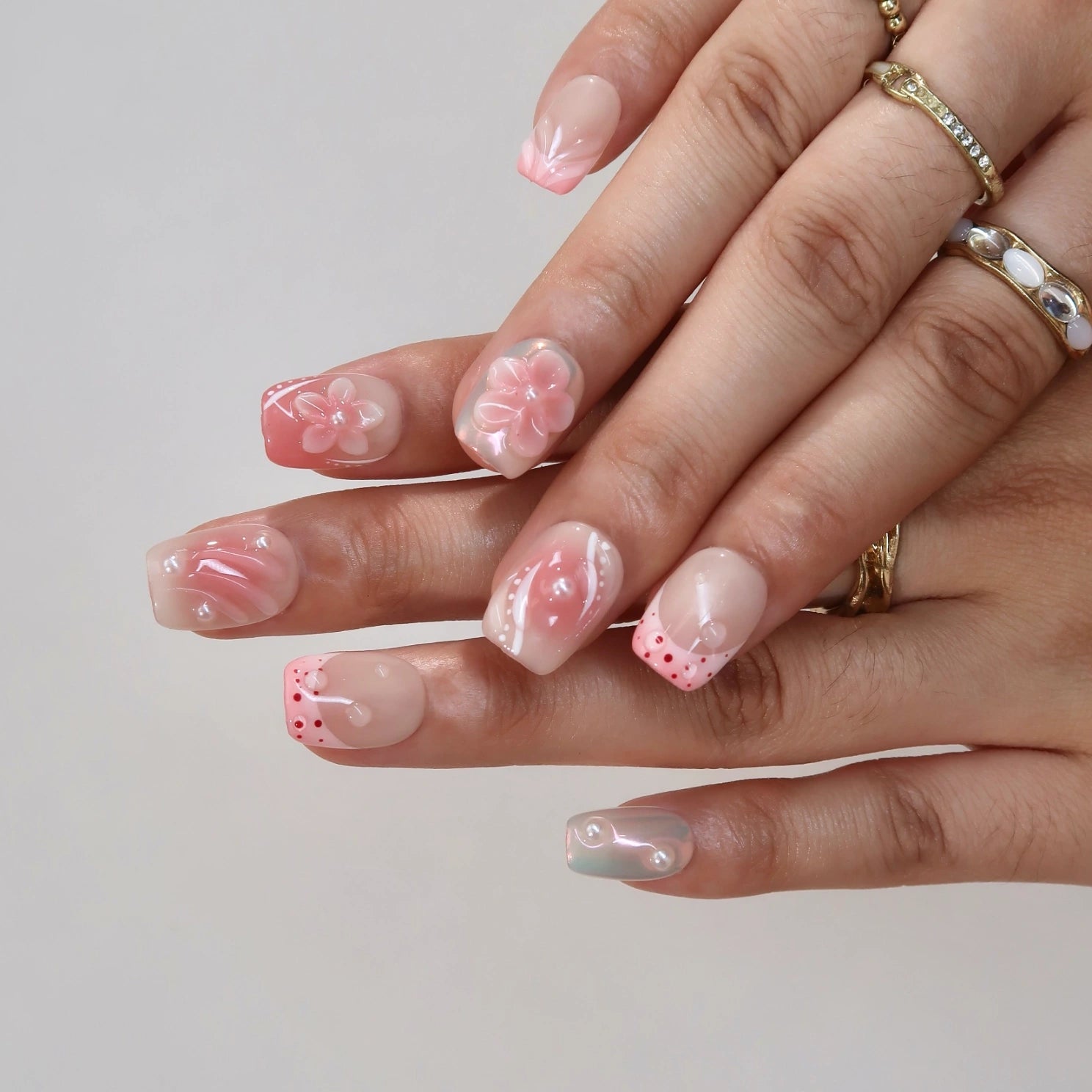 Peach Sugar - Ersa Nails Pink
Nude PressOnNails