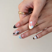 Peppy - Ersa Nails Nude Blue PressOnNails