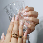 Petal Dance - Ersa Nails Nude Pink PressOnNails