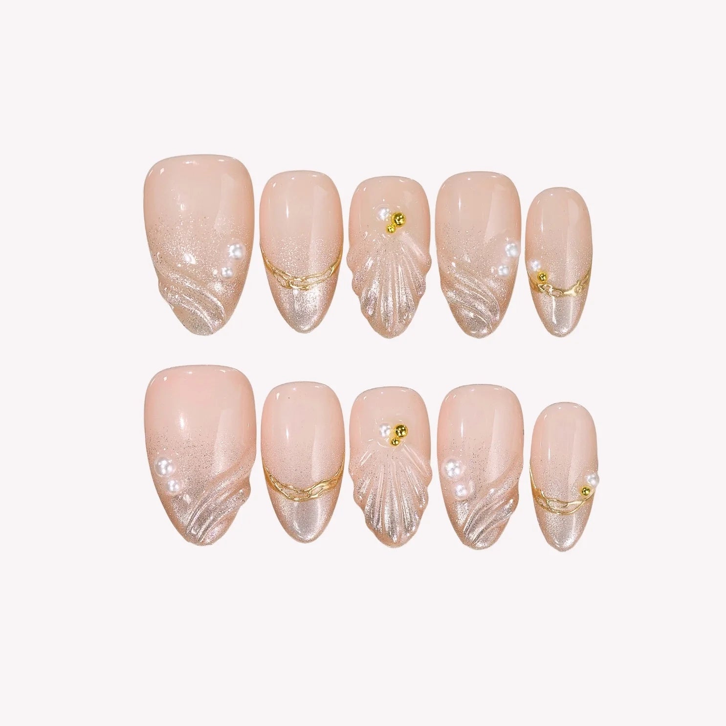 Pure Mood- Ersa Nails Nude PressOnNails