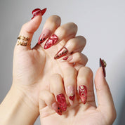 Red Queen - Ersa Nails Red PressOnNails