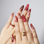 Red Queen - Ersa Nails Red PressOnNails