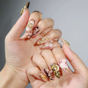 Rosé Divinity - Ersa Nails Pink Gold PressOnNails