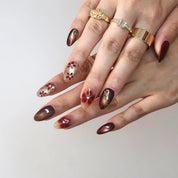 Rosewood - Ersa Nails Nude Red PressOnNails