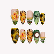  Safari - Ersa Nails Jade Yellow PressOnNails